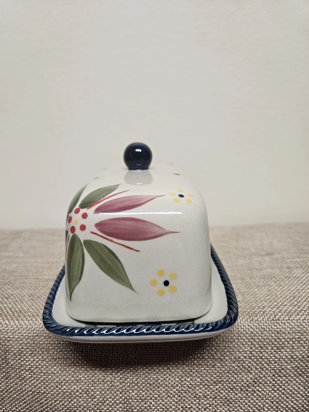 Temptations‎ Ceramic Butter Dish From The Old World Collection